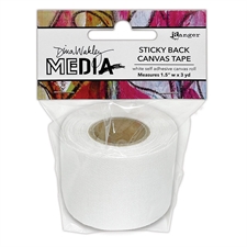 Dina Wakley - Sticky Back Canvas Tape 1.5"