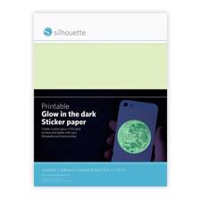 Silhouette Printable Glow-in-the-Dark Sticker Paper