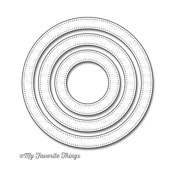 Die-namics Die - Pierced Circle FRAMES