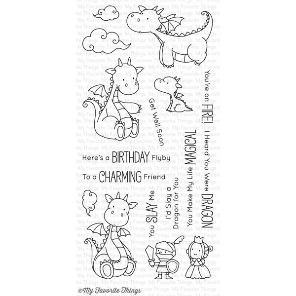 My Favourite Things Stamp Set - Magical Dragons