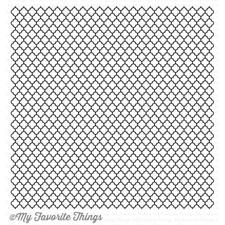 My Favorite Things Background Cling Stamp - Moroccan Lattice