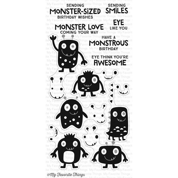 My Favourite Things Stamp Set - Monster Love