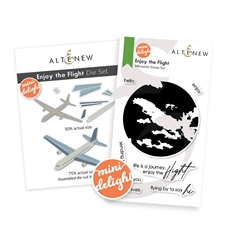 Altenew Stamp & Die Set - Mini Delight / Enjoy the Flight (bundle/combo)