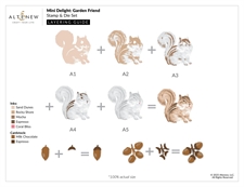 Altenew Stamp & Die Set - Mini Delight / Garden Friend (bundle/combo)