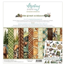 Mintay Papers 12x12" Paper Set - The Great Outdoor