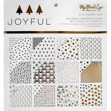 My Minds Eye Paper Pad 6x6" - Joyful