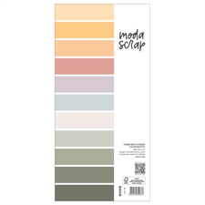 ModaScrap Paper Color Palette 6"x12" - Herbs and Flowers (ensfarvet)