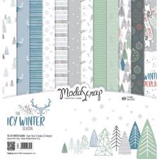 ModaScrap Paper Pack 12x12" - Icy Winter Season