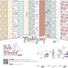 ModaScrap Paper Pack 12x12" - Sea World