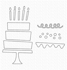 MFT Die-namics Die - Birthday Cake