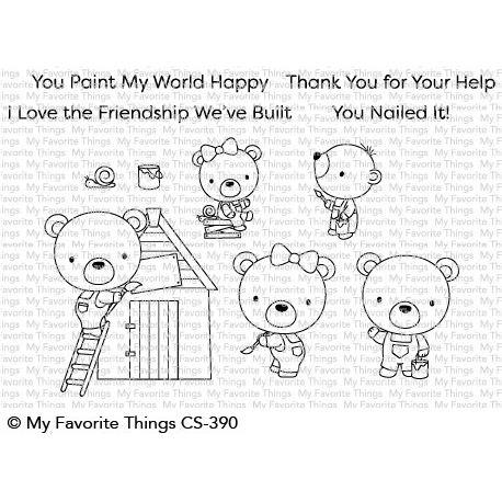 My Favourite Things Stamp Set - Builder Bear