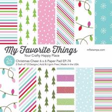 My Favorite Things Paper Pad 6x6" - Christmas Cheer