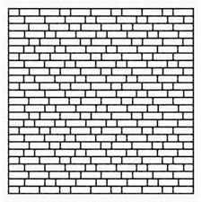 MFT Stamps Background Cling Stamp - English Brick Wall