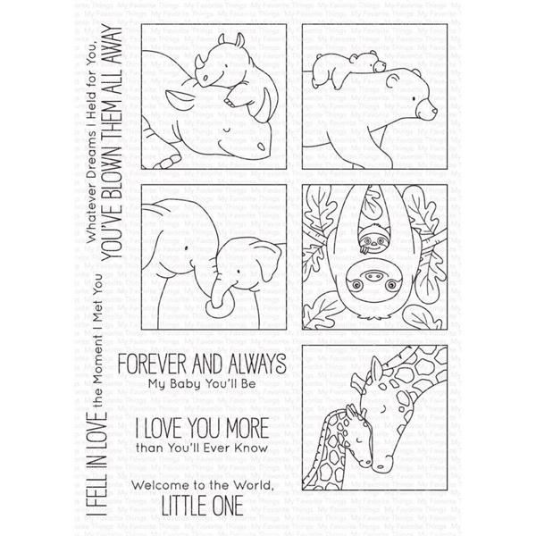 My Favourite Things Stamp Set - I\'ll Love you Forever