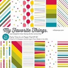 My Favorite Things Paper Pad 6x6" - Party Time