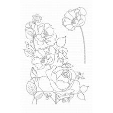 My Favourite Things Stamp Set - Rose Garden