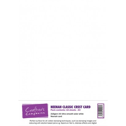 Crafter\'s Companion - Neenah Classic Crest Card Solar White (80 lbs / 216 gsm)