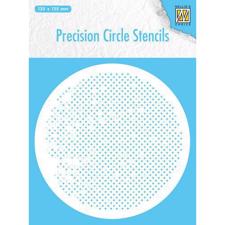 Nellie's Choice Precision Stencil - Round / Squares
