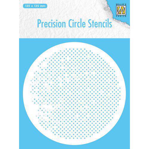 Nellie\'s Choice Precision Stencil - Round / Squares