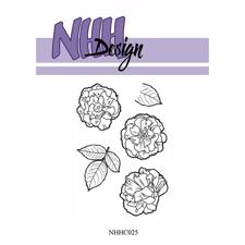 NHH Design Clearstamp - Flower-3