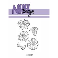 NHH Design Clearstamp - Flower-5