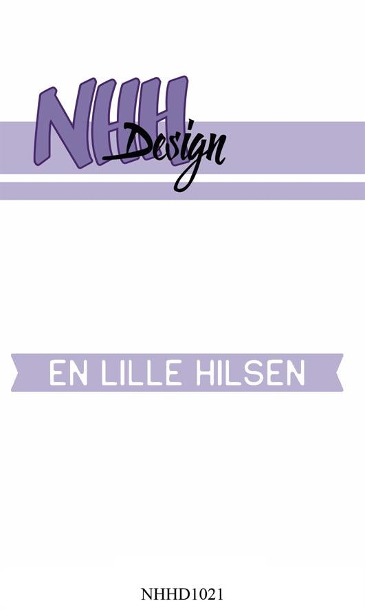 NHH Design Die - Banner m. Tekst / En Lille Hilsen