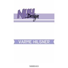 NHH Design Die - Banner m. Tekst / Varme Hilsner