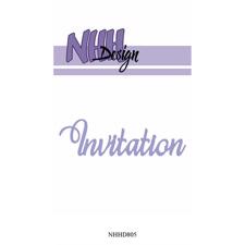 NHH Design Die - Invitation
