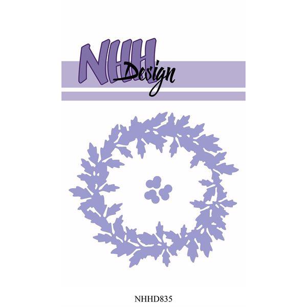 NHH Design Die - Holly Wreath