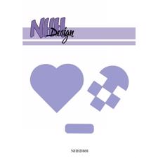 NHH Design Die - XL Woven Heart