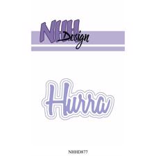 NHH Design Die - Hurra (m. skygger)
