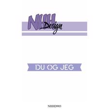 NHH Design Die - Banner m. Tekst / Du & Jeg