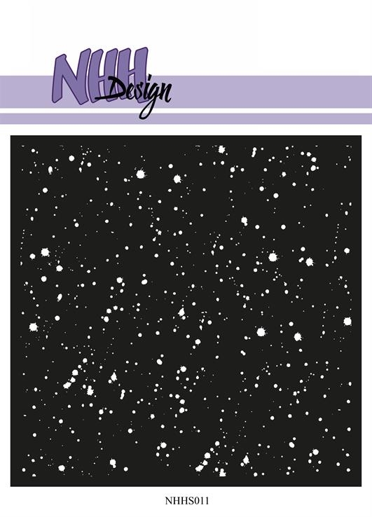 NHH Design Stencil - Small Splatter
