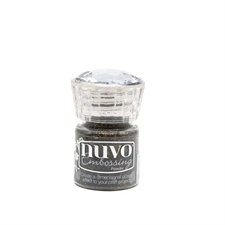 Nuvo Embossing Powder - Carbon Sparkle