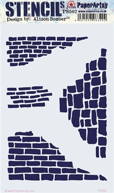 PaperArtsy Stencil - Alison Bomber no. 502