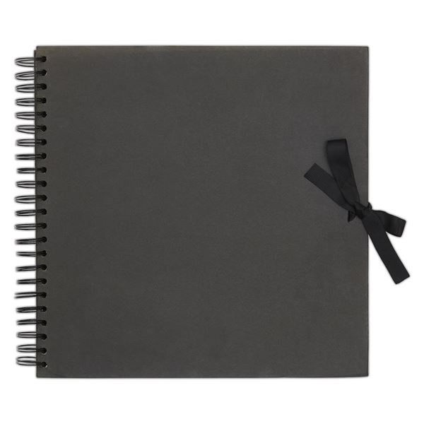 lunge pastel Danmark Papermania Scrapbooking Album Black - 30x30 cm (sort)