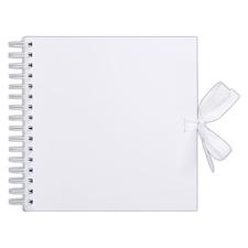 Papermania Scrapbooking Album White - 30x30 cm (hvid)