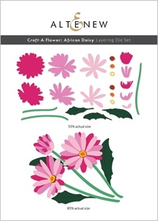 Altenew DIE Set - Craft-a-Flower (3D Layering Set): African Daisy (die)