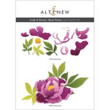 Altenew DIE - Craft-a-Flower (3D Layering Set): Open Peony