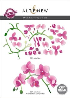 Altenew DIE Set - Craft-a-Flower (3D Layering Set): Orchids (die)