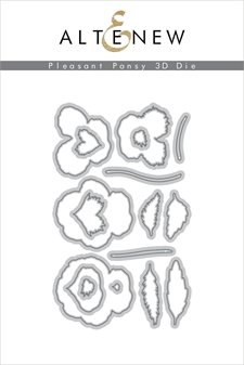 Altenew DIE - Craft-a-Flower (3D Layering Set): Pleasant Pansy