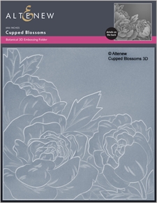 Altenew Embossing Folder - Cupped Blossoms 3D