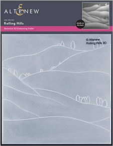 Altenew Embossing Folder - Rolling Hills 3D