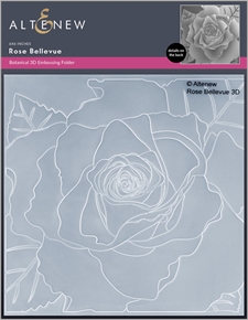 Altenew Embossing Folder - Rose Bellevue 3D