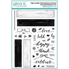 Gina K Design Clear Stamps - Perfect Pallets