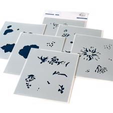 PinkFresh Studios Stencil - Best of Everything Floral (A2)