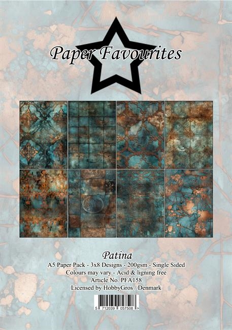 Paper Favourites A5 - Patina