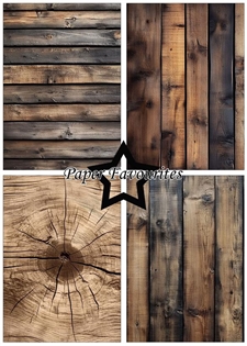 Paper Favourites A5 - Wood