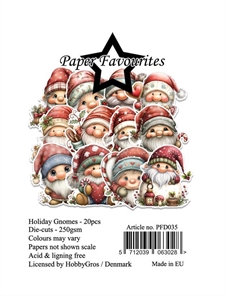 Paper Favourites Die Cuts - Holiday Gnomes