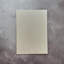 Paper Favourites Glitter Cardstock - Fine Silver (5 ark)